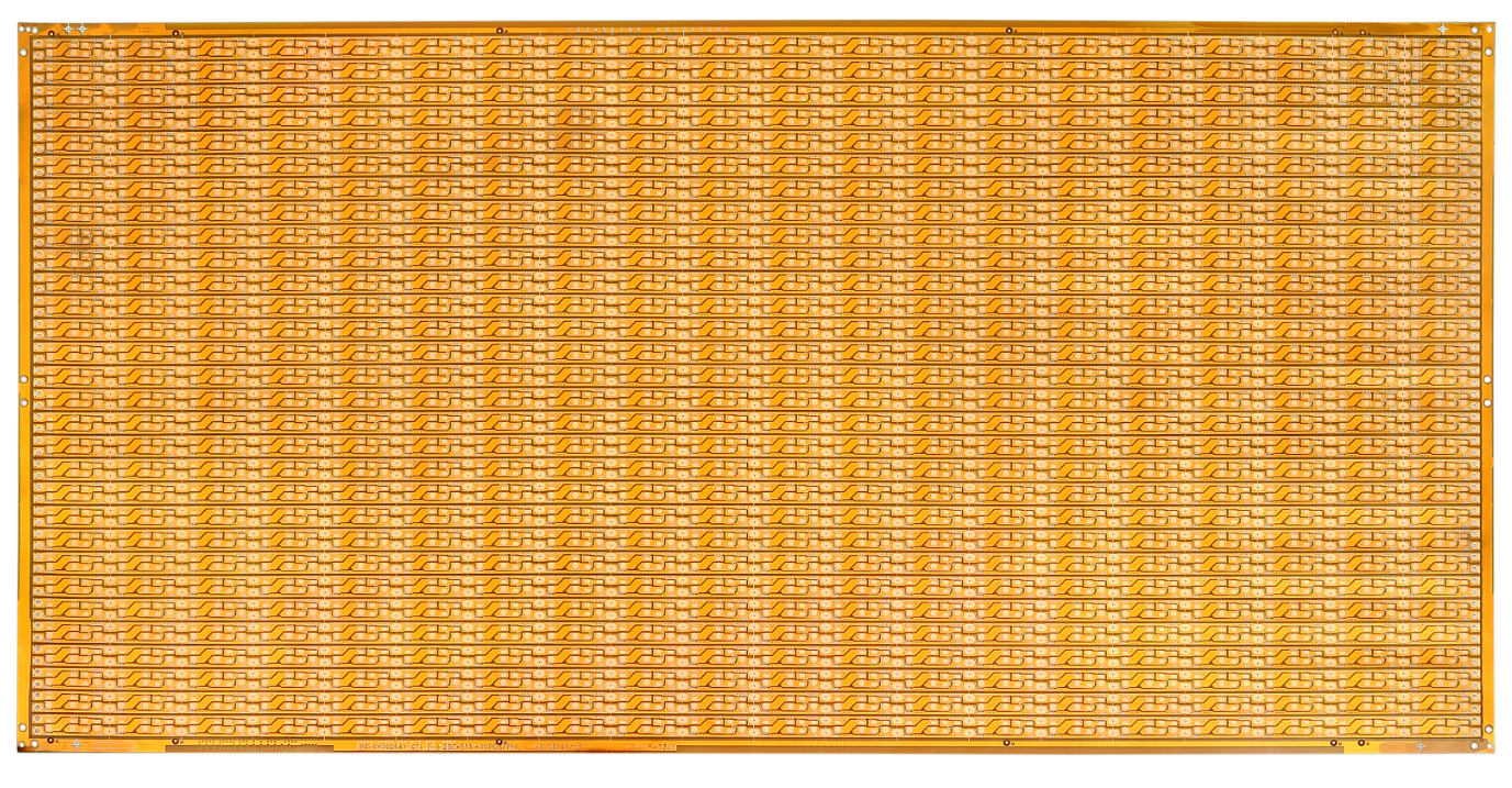 2835双面软板-60灯-黄